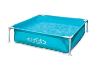 PISCINETTE INTEX METAL FRAME JUNIOR 1,22 X 1,22